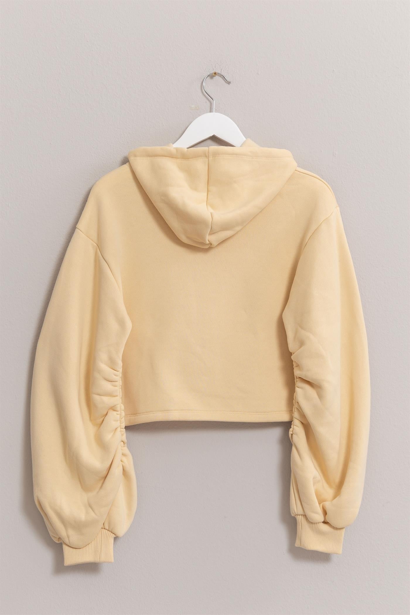 Fleece French Terry Hooded Pullover