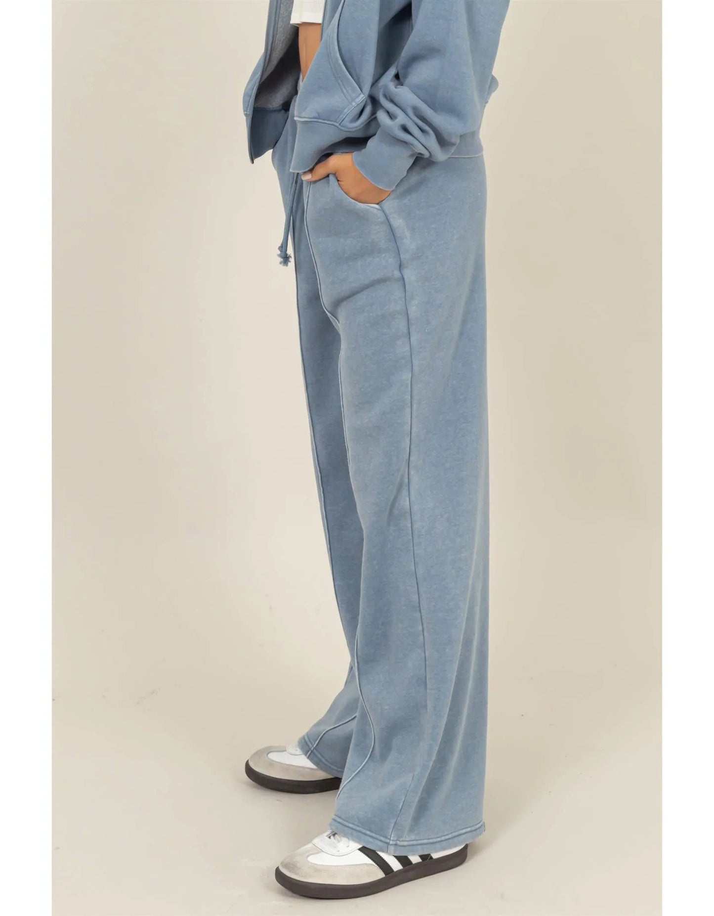 High Waist Drawstring Sweatpants