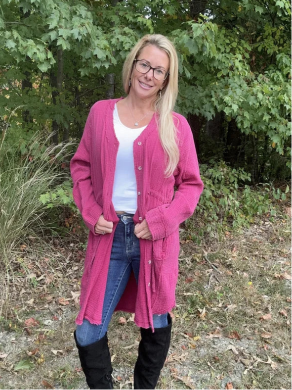 Delaney Top Cardigan Style