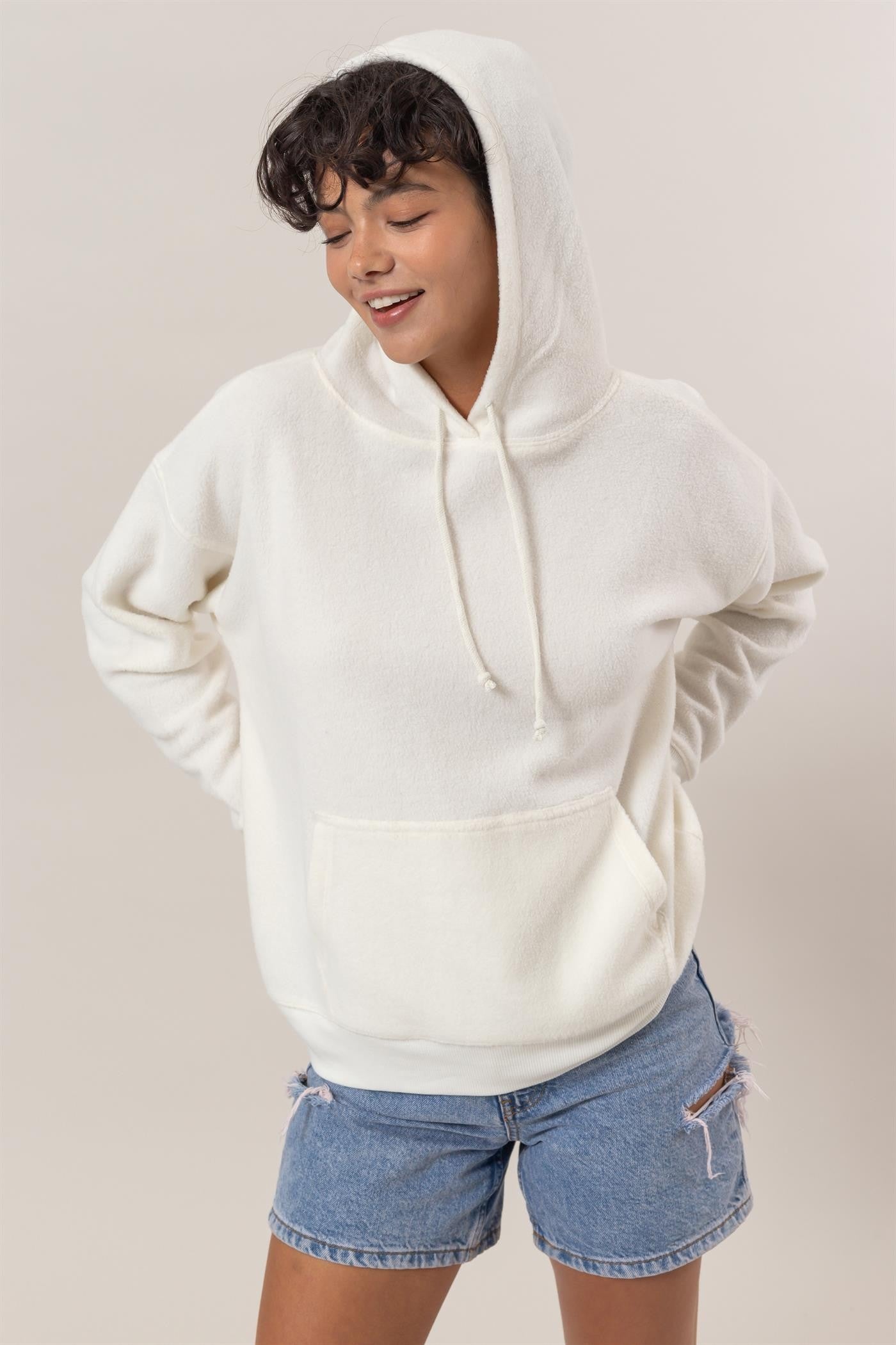 Brushed Oversized Hoodie