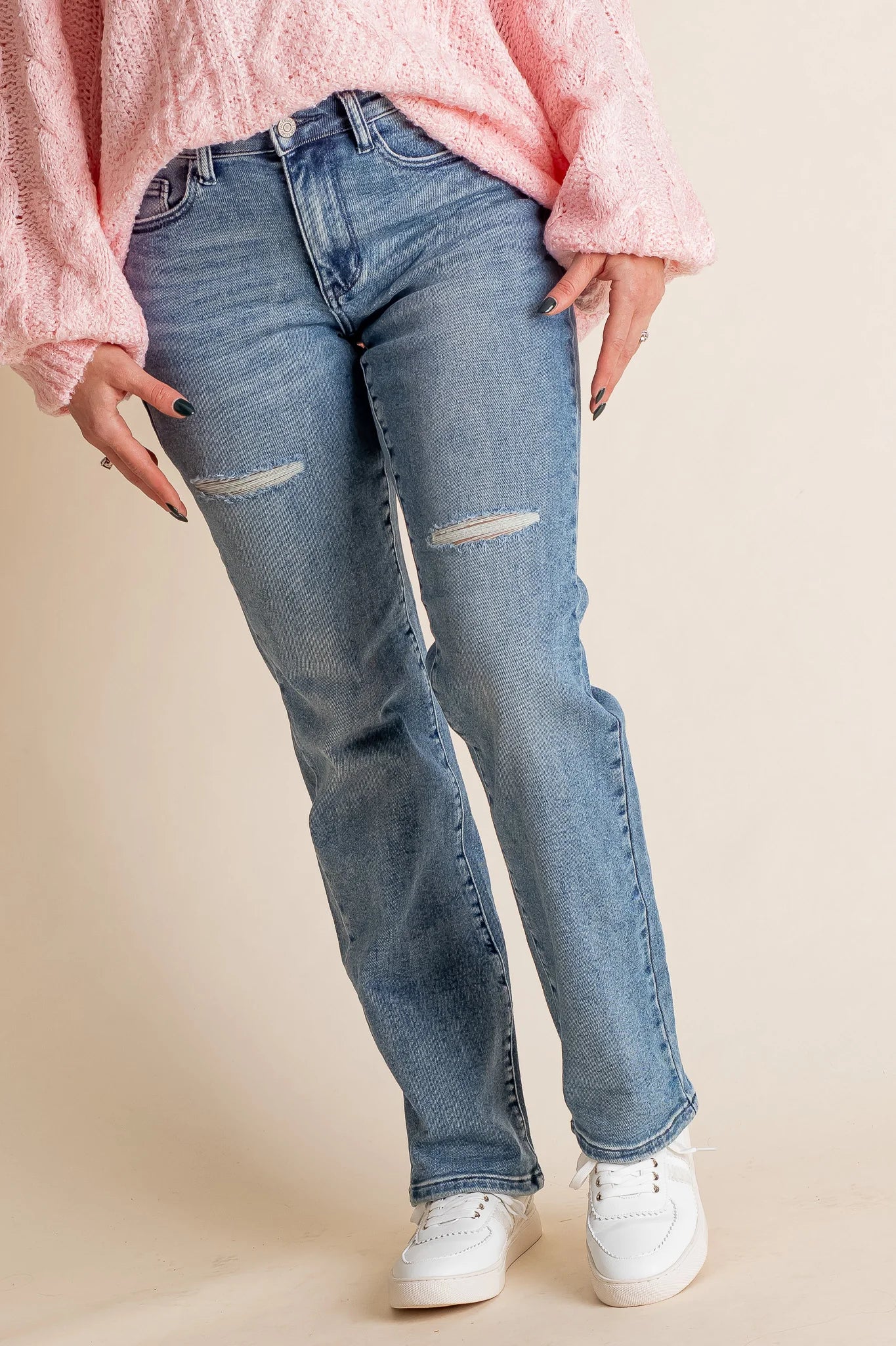 Judy Blue Cameron Mid Rise Dad Jeans