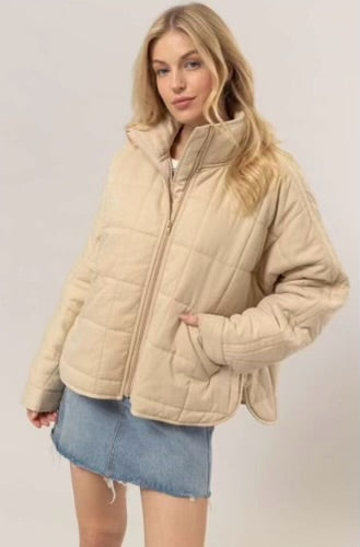 Quilted Puffer Jacket