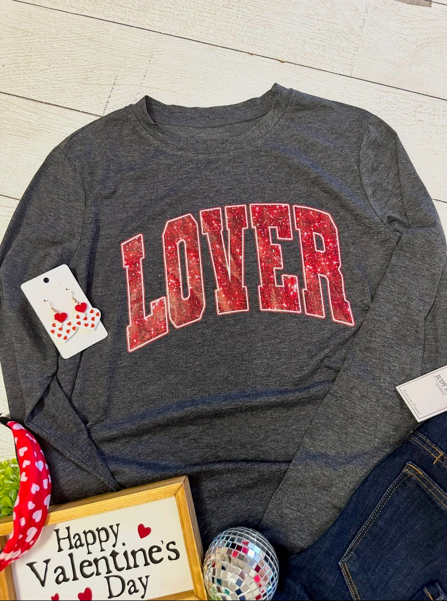 Lover Long Sleeve Crew Neck