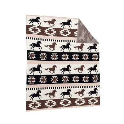 Stallion Spirit Myra Throw Blanket