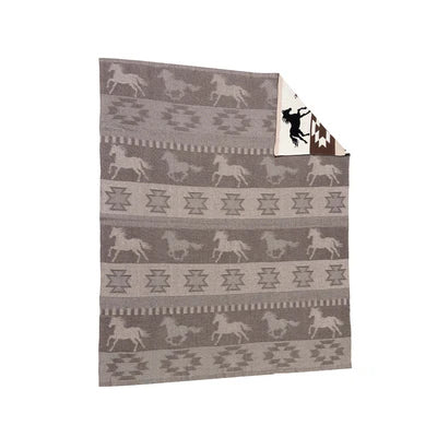 Stallion Spirit Myra Throw Blanket