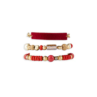 Myra Scarlet Sky Layered Bracelet
