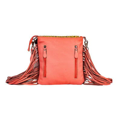 Myra Tellard Falls Concealed-Carry Bag in Salmon