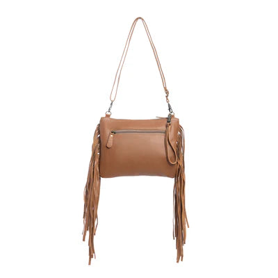 Mescalaro Hill Leather & Hairon Myra Bag in Gold Fleck