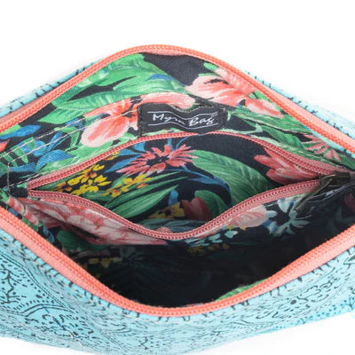 Triple Fork Ranch Crossbody Myra Bag in Turquoise