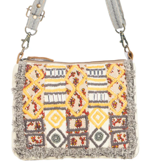 Myra Bohemian Tapestry Crossbody Bag