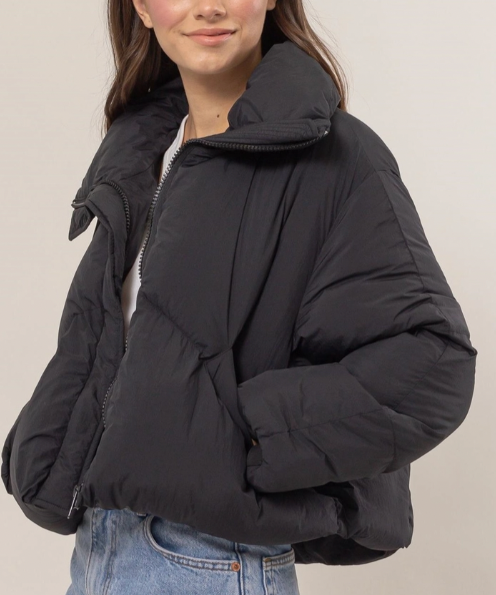 High Neck Puffer Jacket
