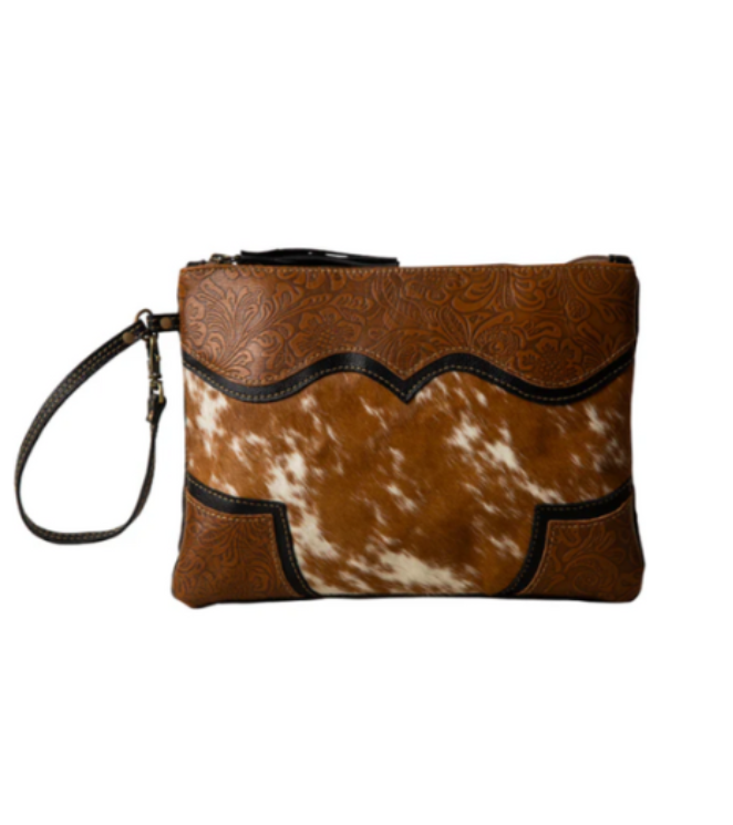 Cattle Drive Wristlet Myra Pouch