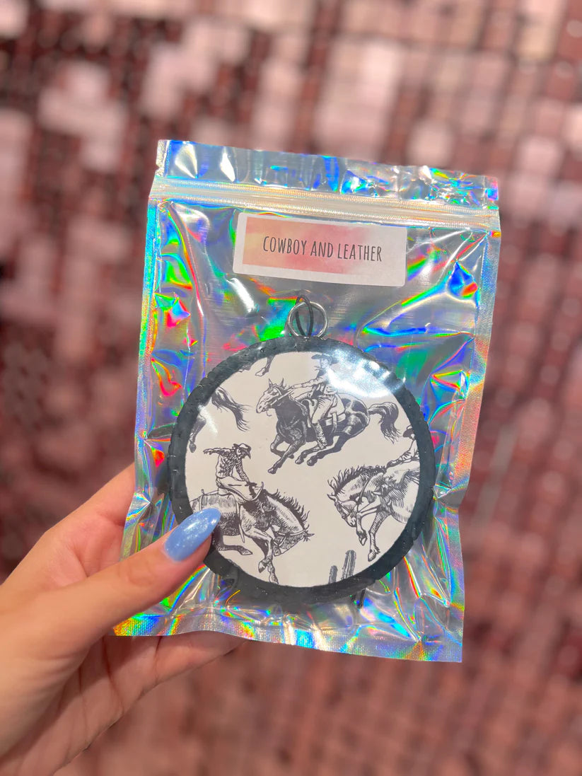 Bucking Bronc Car Air Freshener