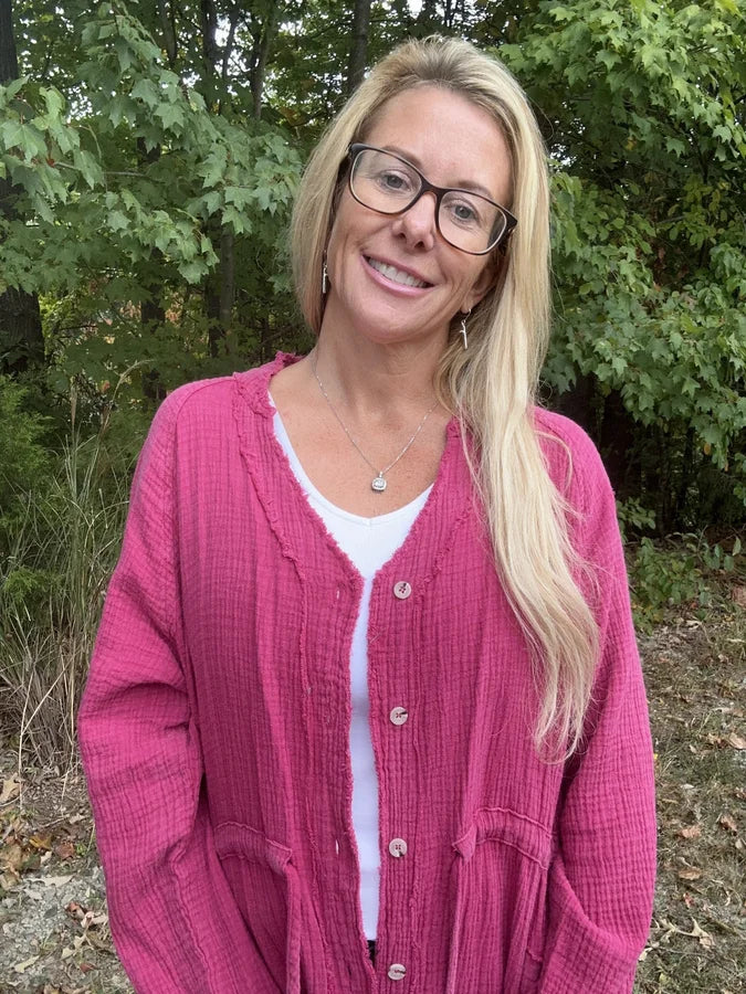 Delaney Top Cardigan Style