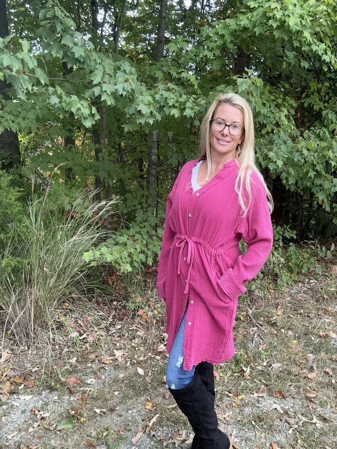 Delaney Top Cardigan Style