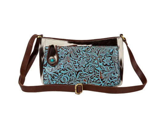 Marta Plains Leather & Hairon Myra Bag