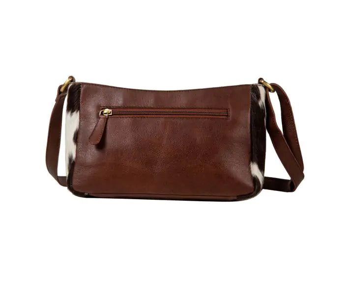 Marta Plains Leather & Hairon Myra Bag