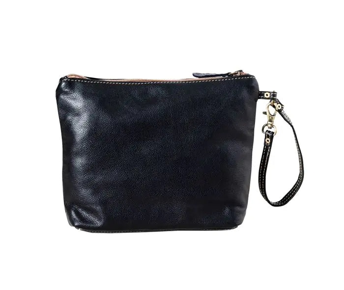 Tyler Ridge Hair-On Hide Pouch