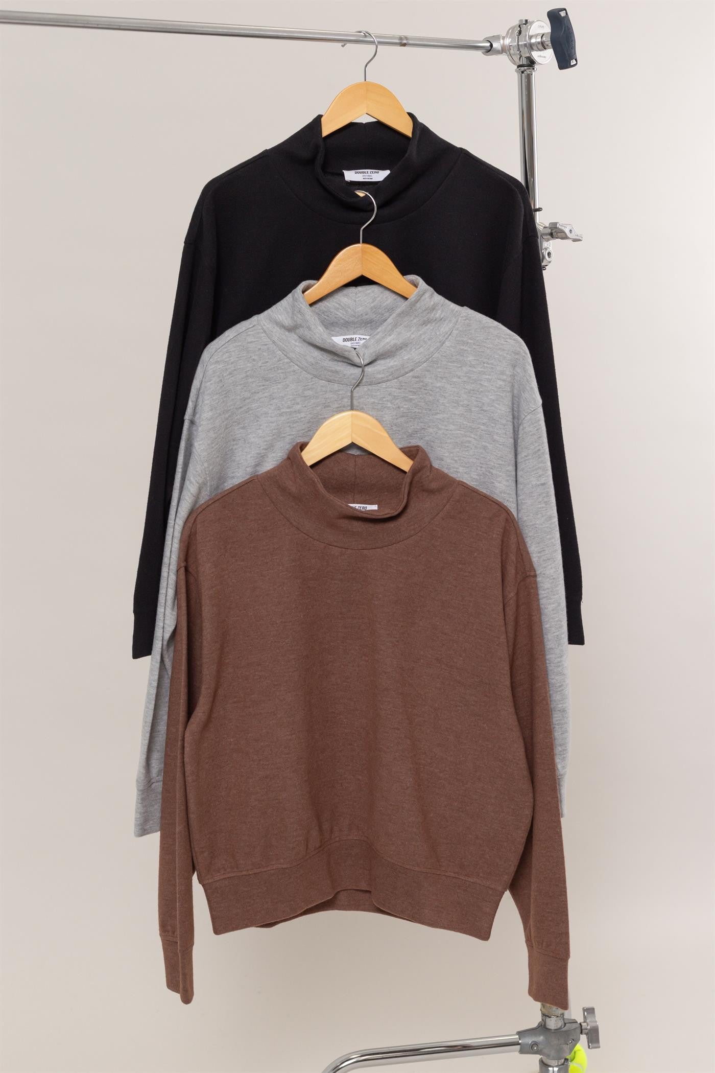 Funnel Neck Sweatshirt