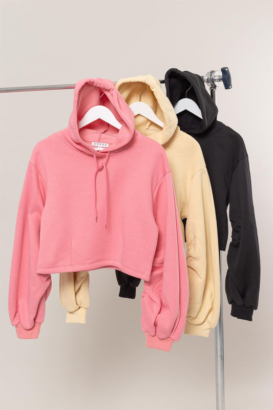 Fleece French Terry Hooded Pullover