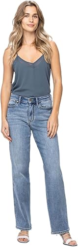 Curvy Mid Rise Dad Judy Blue Jeans