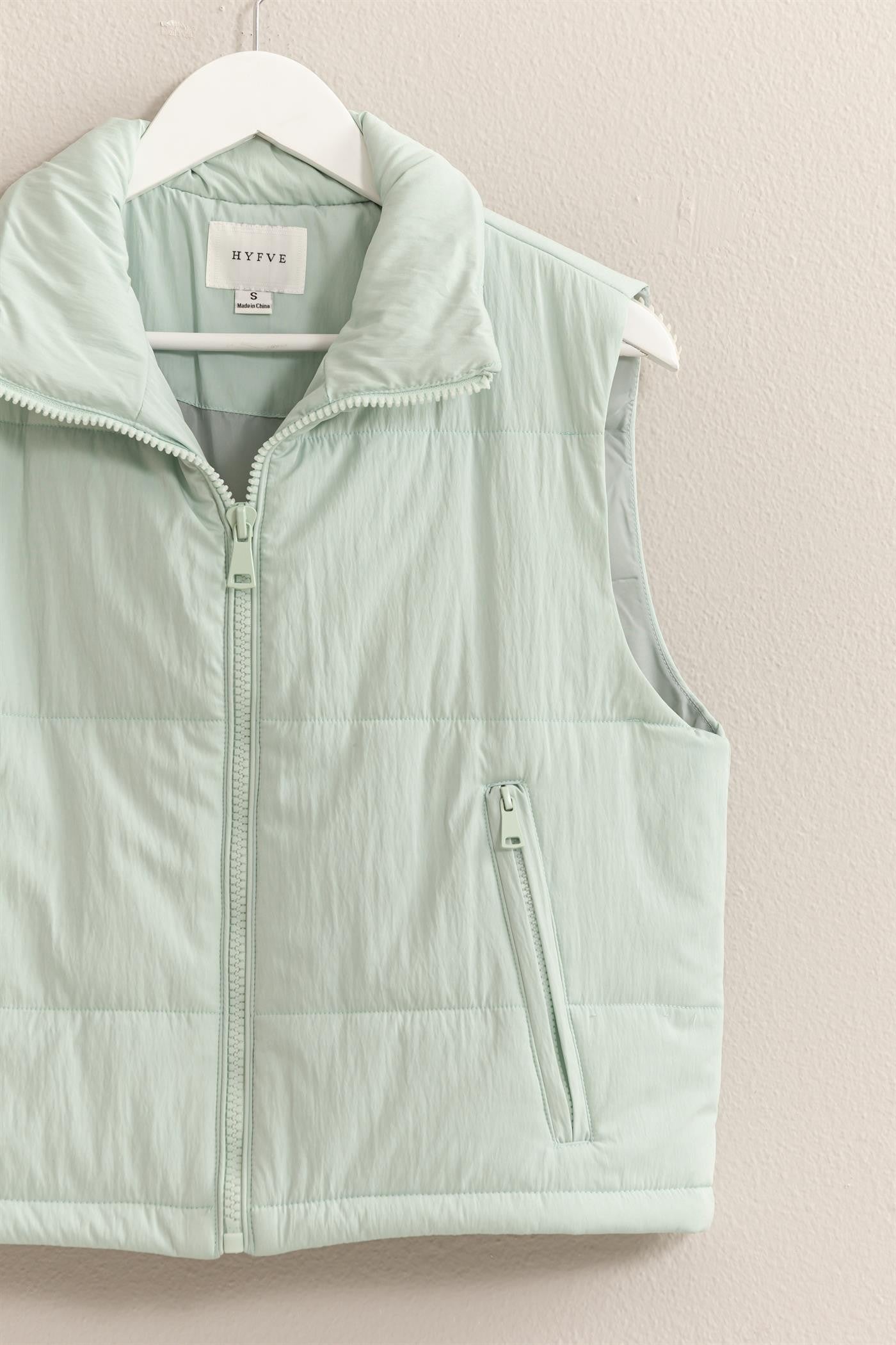 Puffer Vest with Zipper