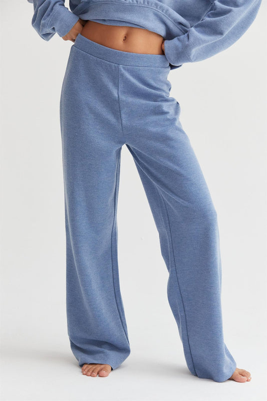 High Waist Straight Leg Sweatpants