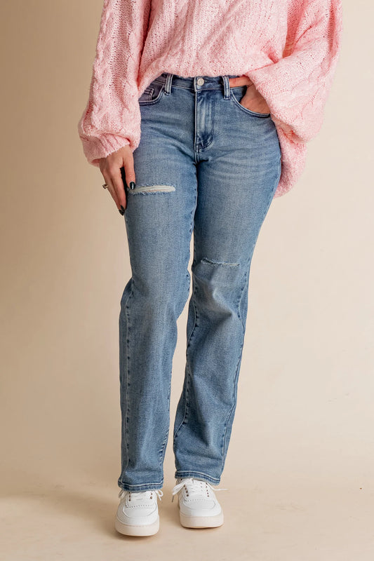 Judy Blue Cameron Mid Rise Dad Jeans