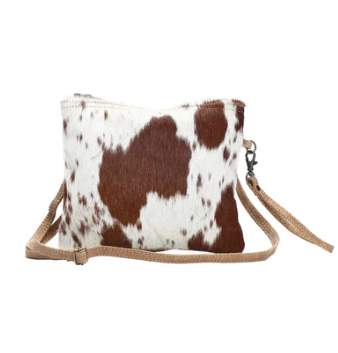 White and Brown Shade Myra Bag