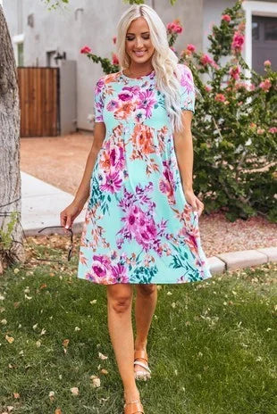 Floral Swing Dress