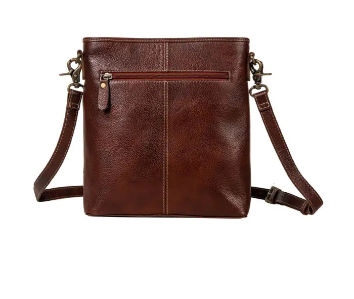 Ridge Morning Glory Hair-on Leather Myra Bag